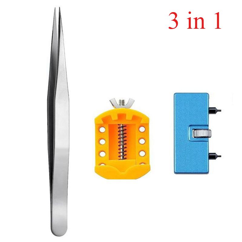 Watch Battery Replacement Kit Wrench Back Remover For Rotate Open Cover Case Opener Watch With Watch Back Maintenance Remover