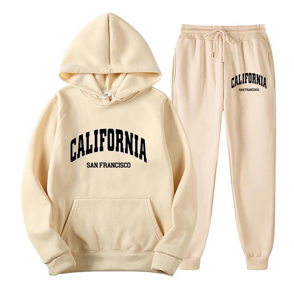 Trendy European Velvet Hoodie & Sweatshirt Set for Men and Women – Autumn Loose Fit Long Sleeve Pullover