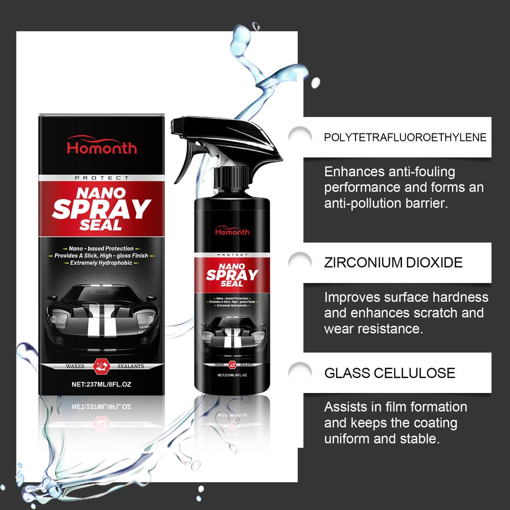 Car Paint Care Spray Ceramics for Cars Coating Car Ceramic Nano Coating Liquid Coatin Prevent Rust Maintain Gloss Car Polish
