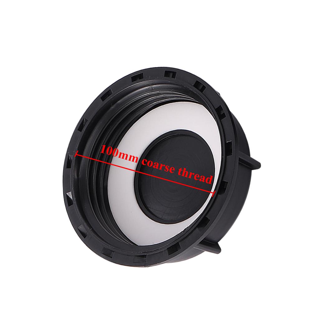IBC Tank Lid Ton Barrel Cover S60 100mm 163mm 240mm Coarse Thread Water Tank Breath Cover Double Hole 1000L Tank Dust-proof Lid