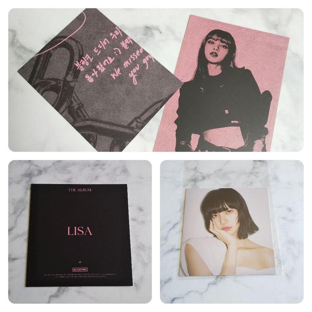 [USED] The Album: BLACKPINK Vol.1 Lisa Posca 1 etc.