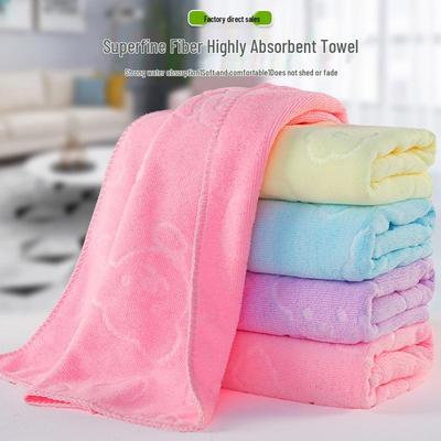 Yumuşak Hızlı Kuruyan Kabartmalı Mikrofiber Ayı Banyo Havlusu