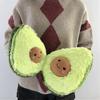 30cm Green Large Simulation Avocado Plush Toy Doll Sleeping Pillow Doll Doll, Holiday Warm Gift Plush Toy Pillows