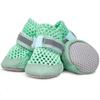 4Pcs Soft Sole Pet Dog Sandals Breathable Net Foot Covers Fashion Dog Short Boots  Summer