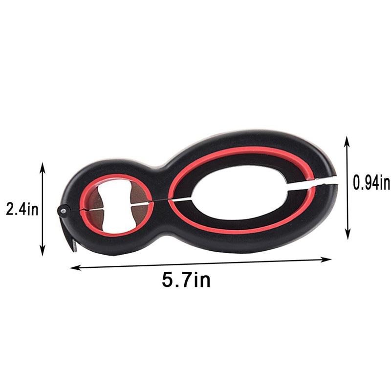 6 In 1 Multi Function Twist Bottle Opener, All In One Jar 8 Shaped Gripper Can Wine Beer Lid Twist Off Jar Opener Claw