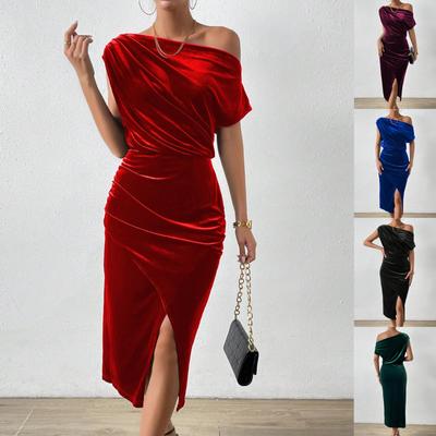 Women's Casual, Fashionable, Sexy, Comfortable, Solid Color Waistband, Cool, Breathable, Sleeveless Dress