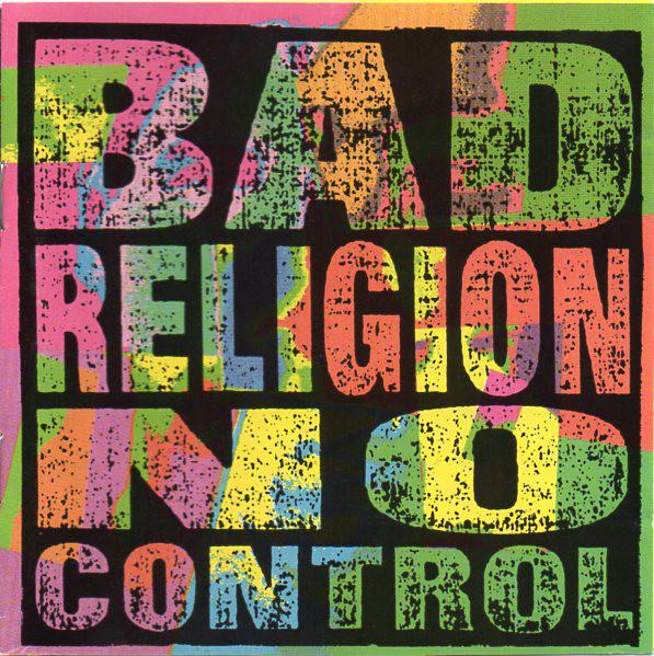 

CD BAD RELIGION - No Control E864062 Epitaph 1989 Non Japan Rock Used