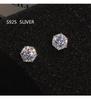 authentic earrings female temperament micro-inlaid zircon earrings hypoallergenic fashion super flash earrings