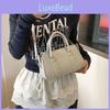Solid Color Pu Small Crossbody Handbag Women Inner Pouch Zipper Top Bags Travel