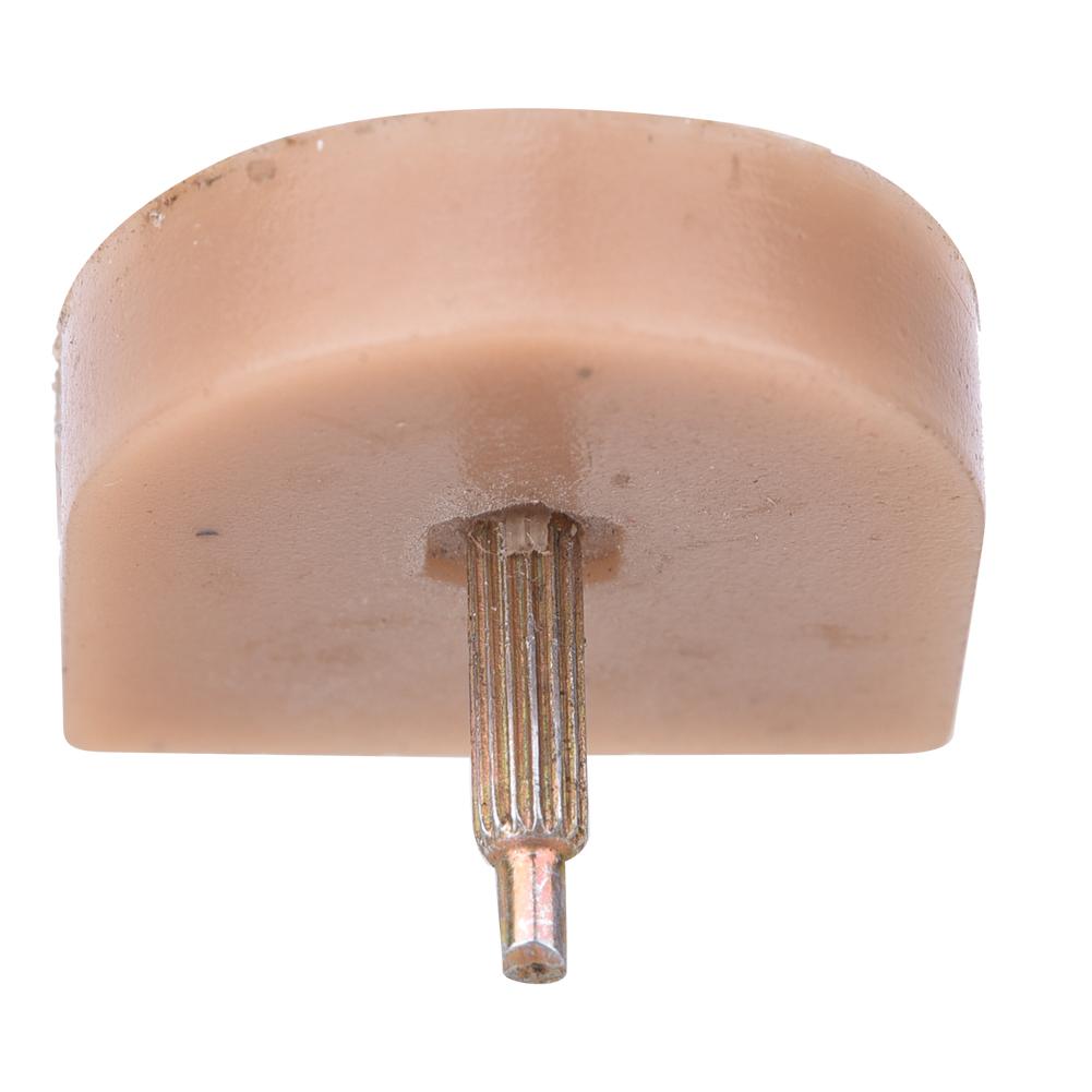 10 Paar Ersatz-Absatzspitzen für High Heels Schuhabsatzdübel Schuhreparaturzubehör614 Beige 21,5 x 23