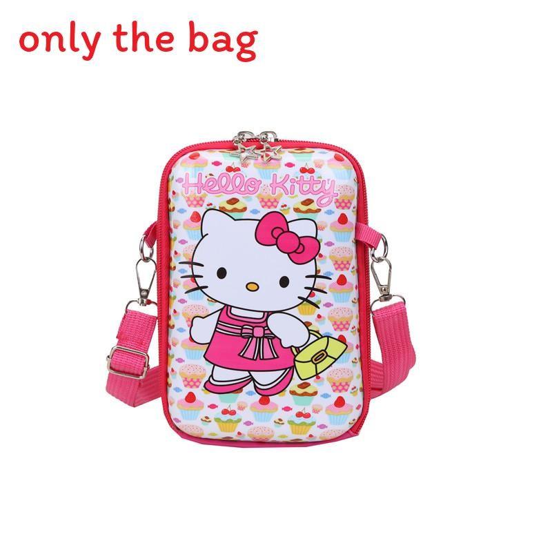 Eva Material Cute Stitch Hello Kitty Print Design Kids Student Crossbody Bag With Breathable Waterproof Design For School And Daily Use