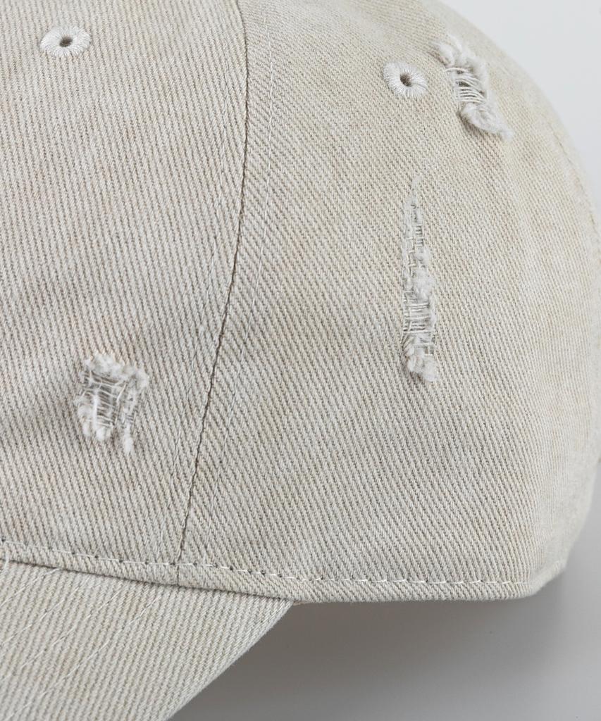 Wig Move Forward Damaged Ball Cap - Light Beige