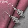 925 Sterling Silver Fashion Pendant Earrings Wedding Jewelry