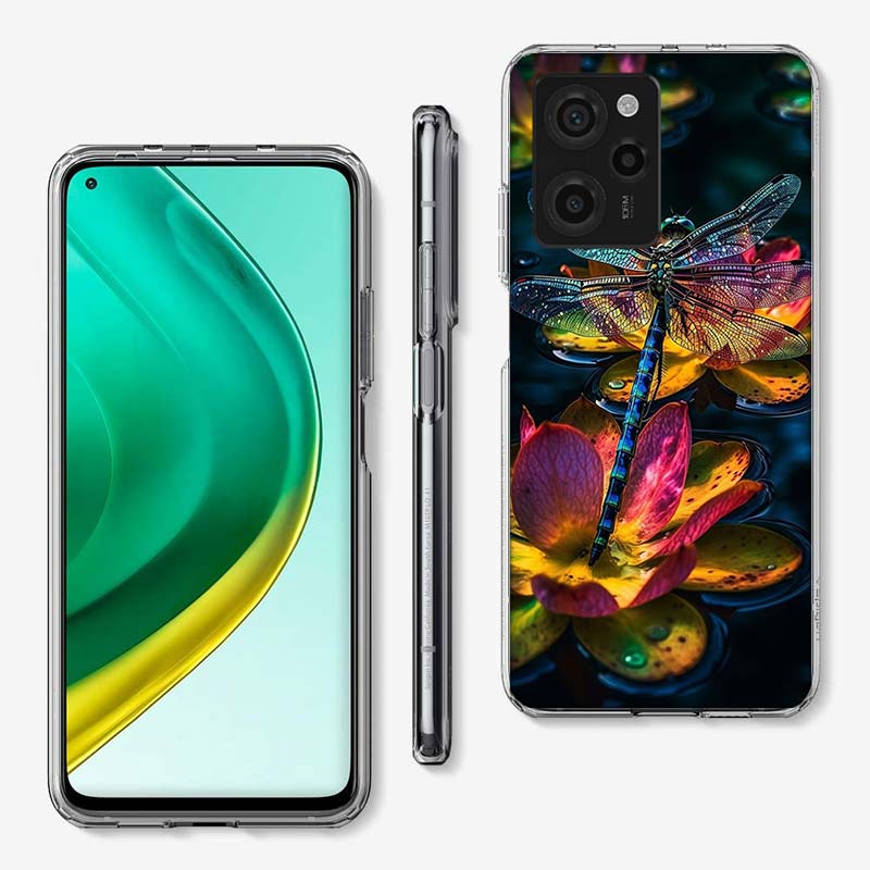 Schöne Libellen-Enthusiasten Hülle Handyhülle Für Xiaomi Poco M8 M7 M6 M4 M3 X7 X6 X4 Pro F7 Ultra M5S Mi 14 14T 15 15T 12T 1
