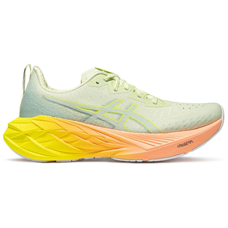 Asics  Novablast 4 Paris Women Sneakers Green Cool-Matcha Safety-Yellow 1012B751-750