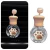 Sweet Smelling Auto Decor PerfumesClip Essential Oils Diffuser Air Freshener PerfumesHolder Empty Glass Bottle Accessory