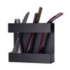 Multifunctional Storage Rack For Straws Cutlery 3 Section Cabinet Organizers With Drainage Design Kitchen Accessory
