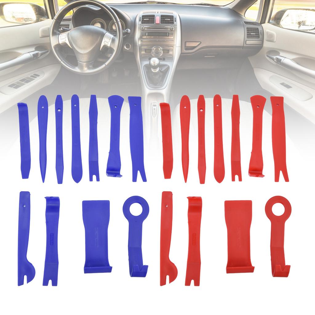 11Pcs/Set Auto Trim Removal Kits Fiberglass Nylon Car Radio Repair Kit Audios Radio Removal Installer Repair Car Pry Tool Kit