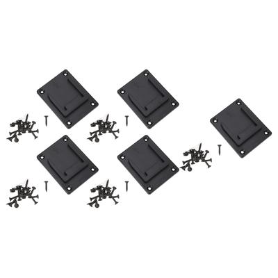 5er Set Werkzeughalter Dockhalterung Schwarz ABS Elektrowerkzeughalter für 14,4V 18V Lithium-Akku-Werkzeuge