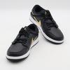 DM1206-071 Nike Air Jordan 1 Low FlyEase Schwarz Weiß Metallisches Gold (Herren)