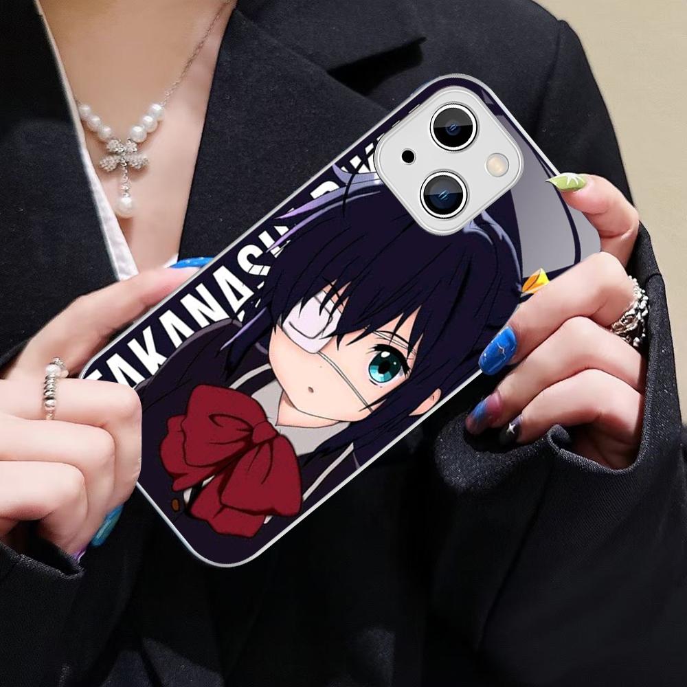 Chuunibyou Rikka Takanashi Cell Phone Case For IPhone 14 13 12 Mini 11 Pro XS Max X XR 14 Plus Tempered Glass Cover