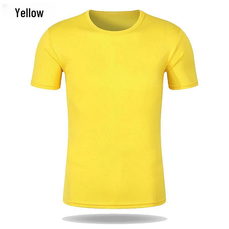 Custom Quick-Dry Round-Neck T-Shirts: Short-Sleeve Class Uniforms, Election Shirts, Summer Workwear, Cultural Shirts with Printed Logos