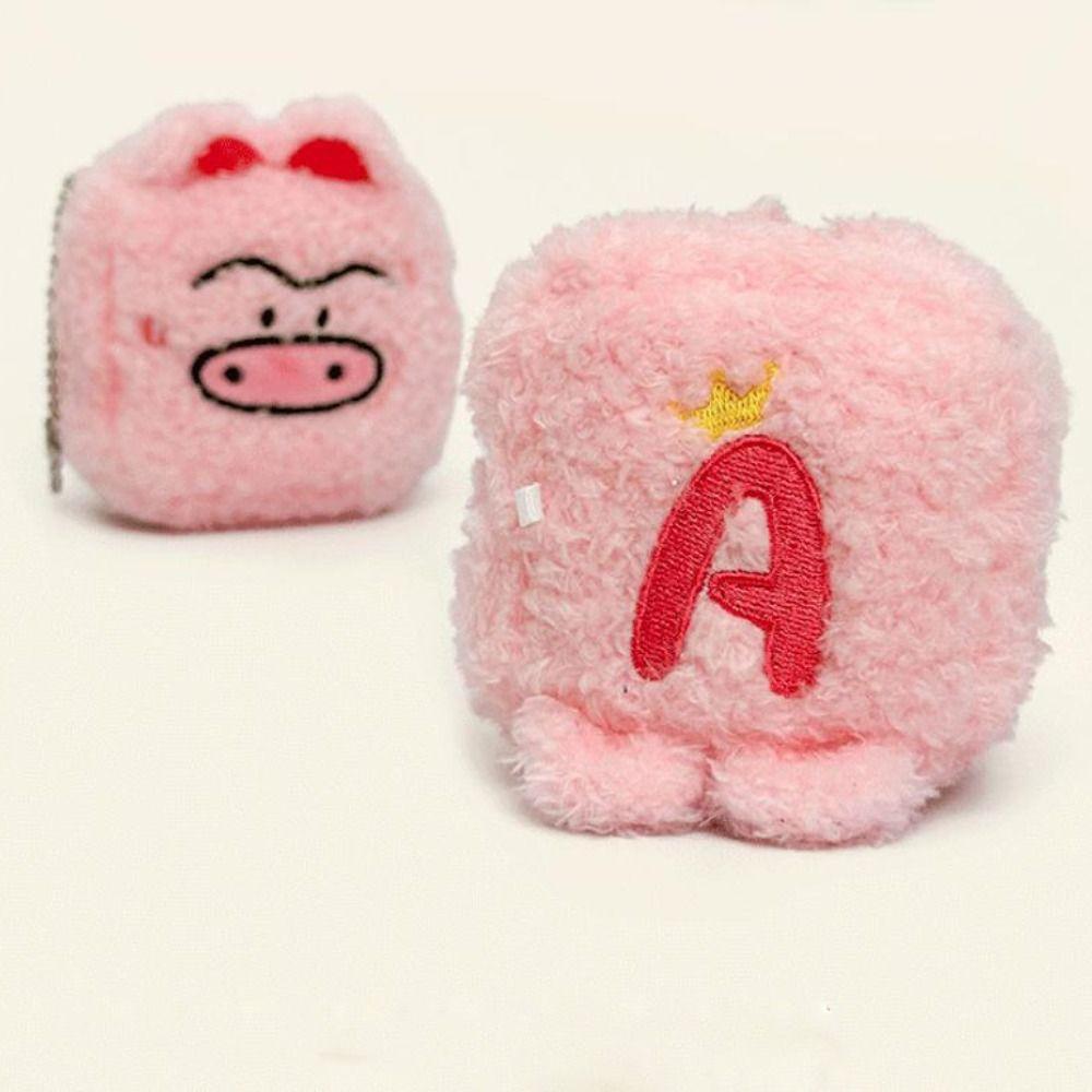 Bag Charm Plush Little Pig Pendant School Bags Plush Pendant Plush Dog Keychain  Small Pendant