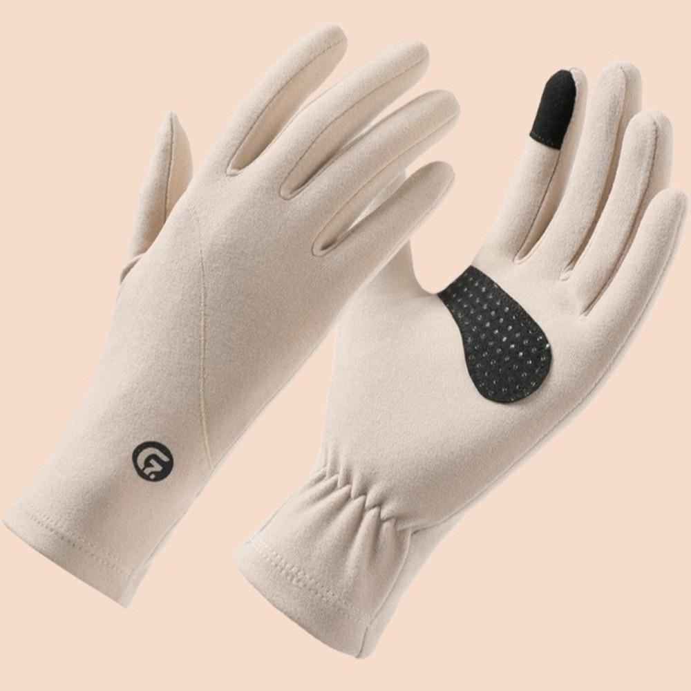 Dralon Winter Gloves Warm Driving Mittens New Full Finger Gloves Gift