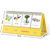 Auchq Sentence Building Flip Chart for Kids,Speech Autism Therapy Learning Materials for Preschool Kindergarten Elementary Special Classroom Must