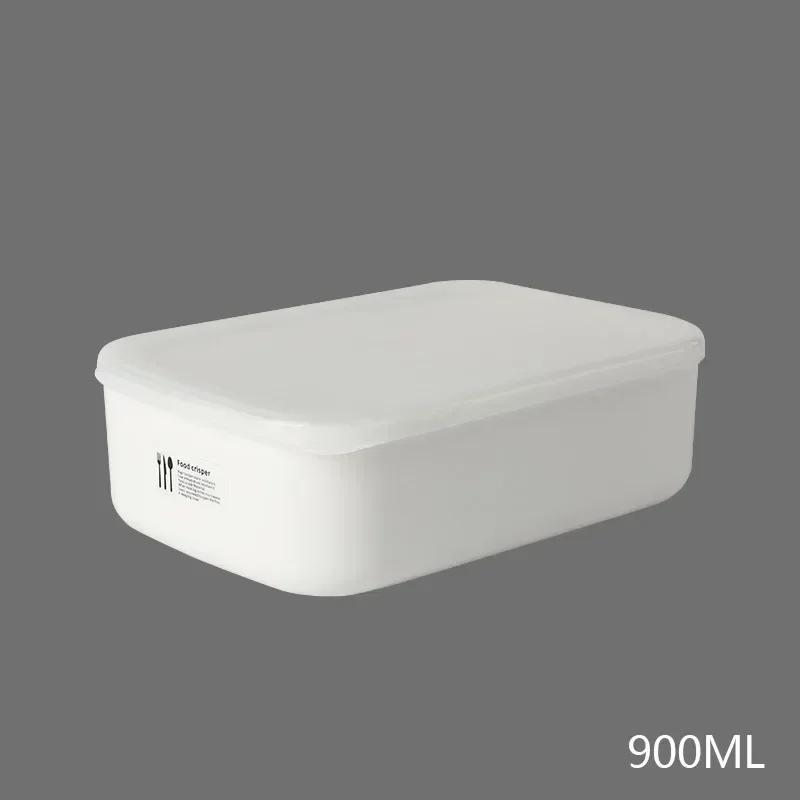 Lunch Box Refrigerator Food Storage Container Portable for School Office Picnic Microwavable Bowl Fresh Keeping Bento Container
