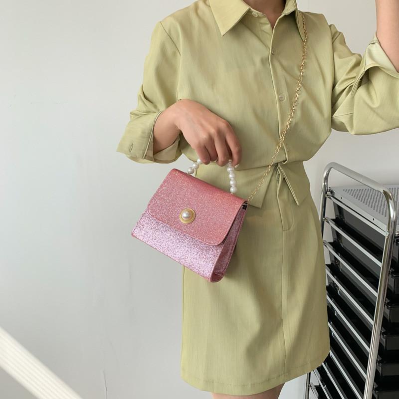 2023 New Summer Casual Shoulder Bag Fashion Street Style Retro Small Square Bag