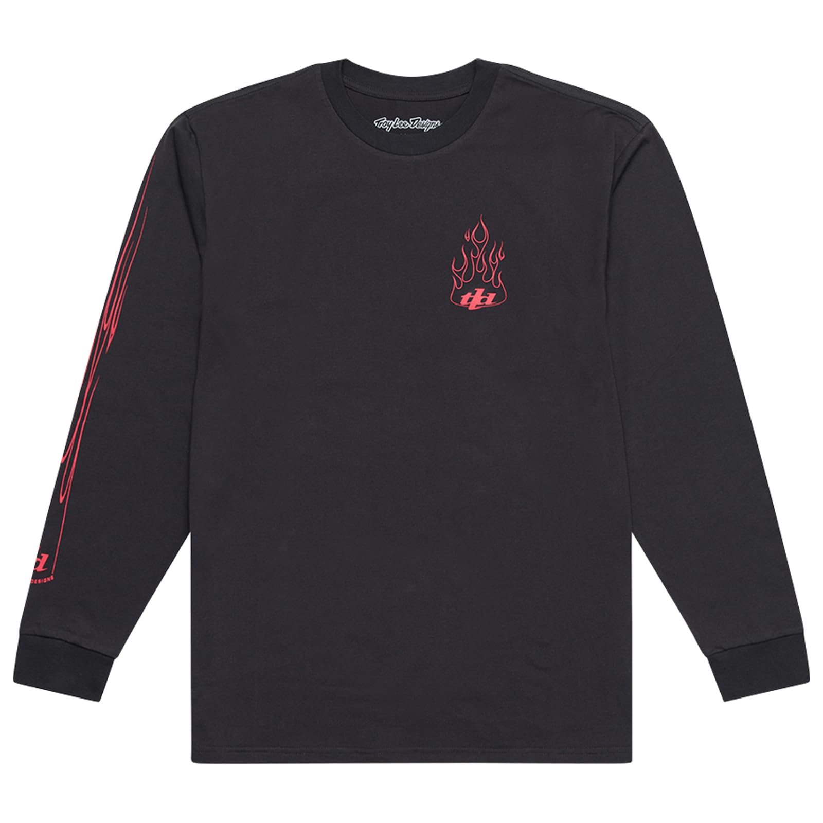 

Troy Lee Designs RS Taichi Long Sleeve Crew Neck T-Shirt, Torched Long Sleeve Tee, TDA051 Carbon, XL