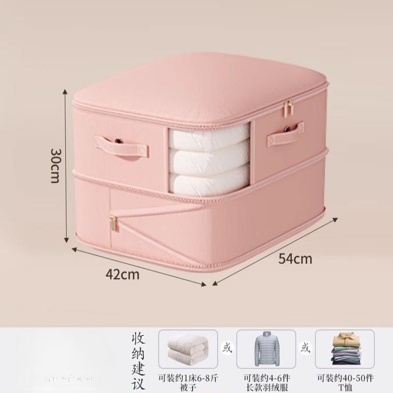 Quilt Compression Organizer Ultra Space Saving Self Clothes Blanket Storage Bags for Travel Home Storage Vacuum Travel Bags