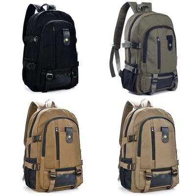 Men Women Backpack Nylon Waterproof Casual Outdoor Travel Backpack Hiking Camping Mountaineering Backpack Sports Bag