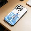 E-Erling H-Haaland  Phone Case For iPhone 17,16,15,14,13,12,11 Plus,Pro Max,XS,Colored Silver Plated Inside Cover