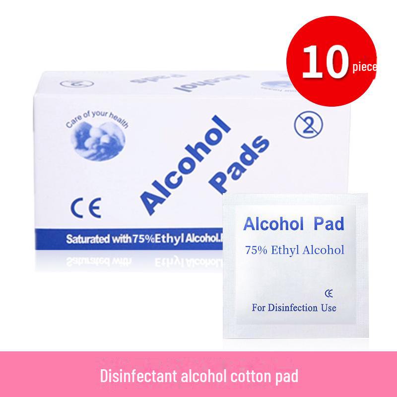 

Jianmei Chuangyan 75% спиртовые одноразовые дезинфицирующие салфетки для взрослых и студентов - портативные для очистки стекол 10 pieces per bag