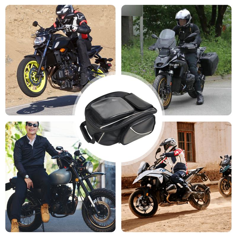 Motorrad-Tankrucksack, Motorrad-Tanktop-Aufbewahrungstasche, multifunktionale Motorrad-Reittasche, geeignet zum Radfahren