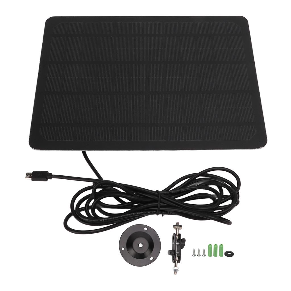 Solar Panel Power Generator Panel Supply Waterproof Panel for Car RV Home Outdoor Security Camera