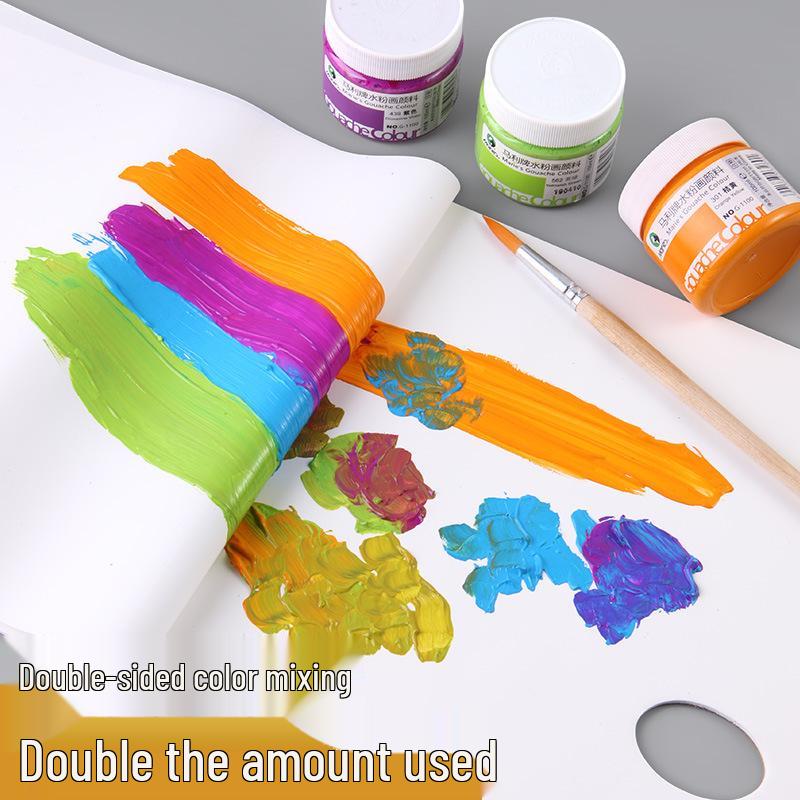 Mali Tear-Off Disposable Palette for Oil, Acrylic, and Watercolor Painting