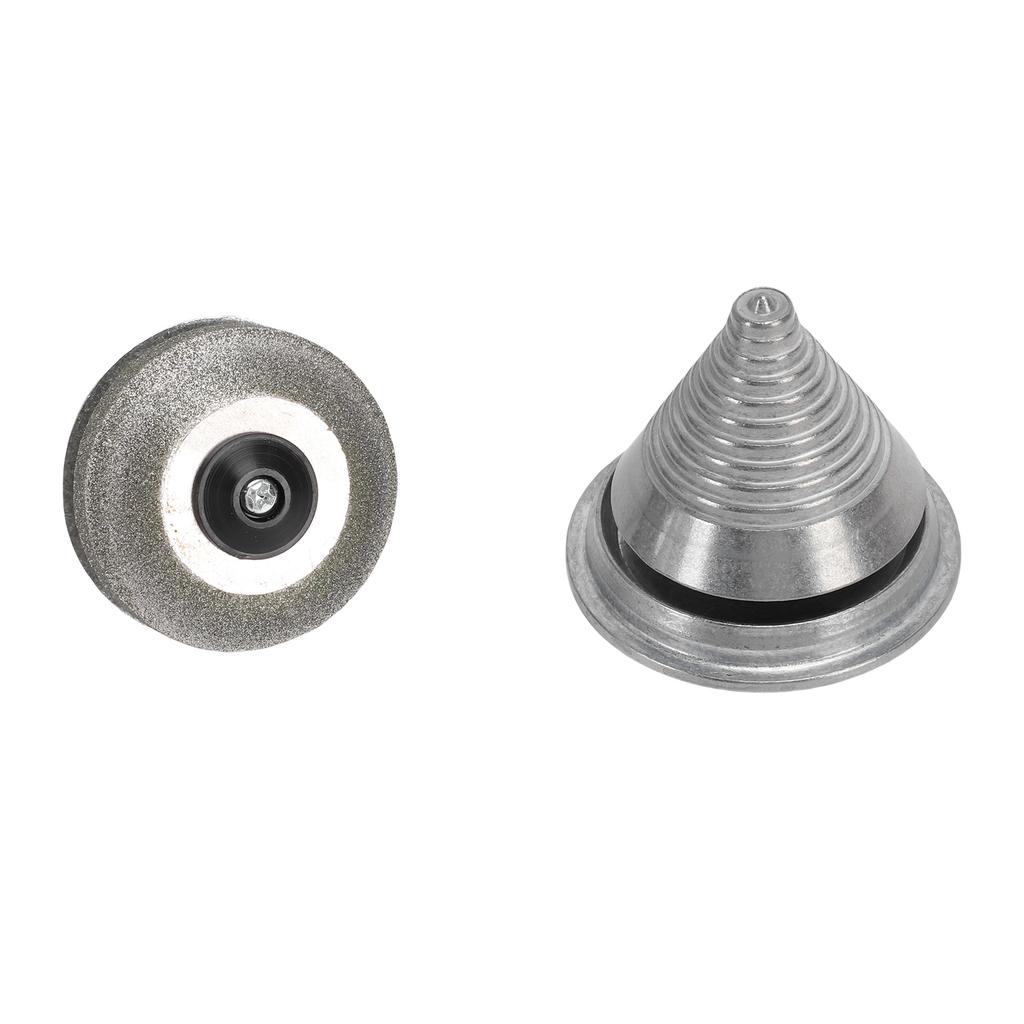 Mower Balancer Sharpener 100 Grit Field Mower Grass Cutter Replacement Parts for Electric Hand Drill