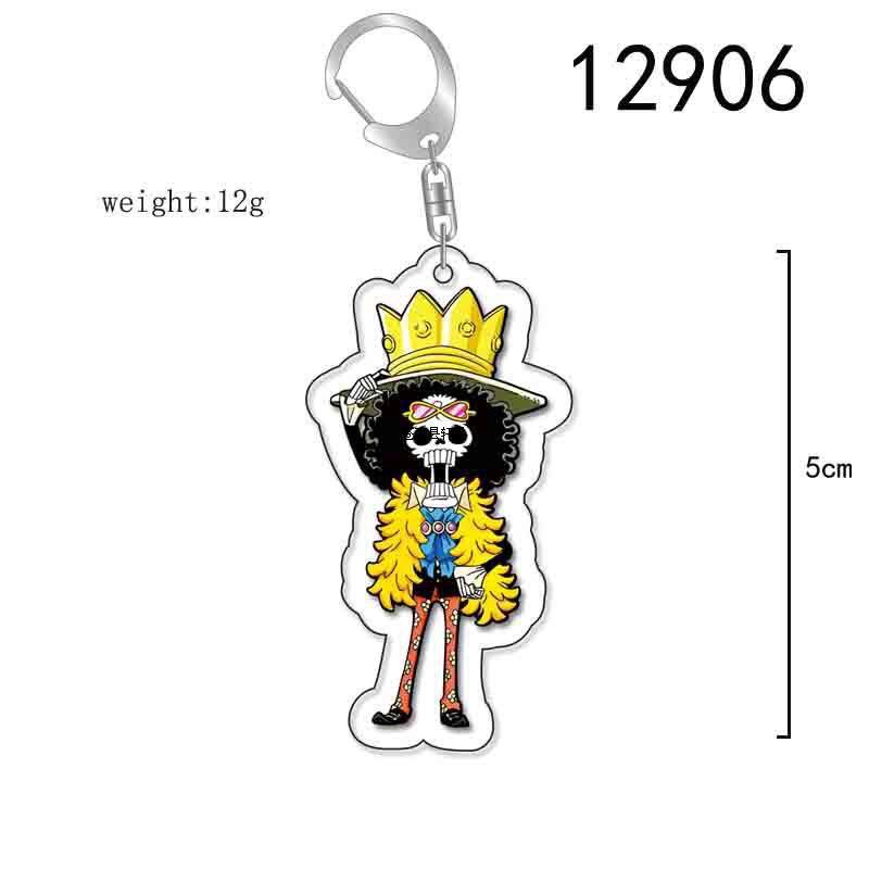 Anime/Cartoon One Piece Keychain/Acrylic Keychain - Luffy, Zoro Acrylic Keychain/Cartoon Keychain Gift