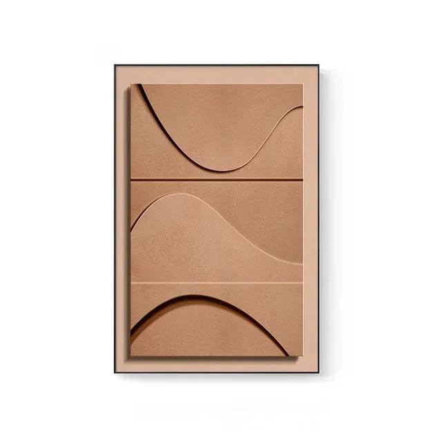 Nordische Geometrie Moderne Kunst Heimdekoration Leinwandbild Wohnzimmer Schlafzimmer Dekoration Ästhetik Wandkunst Bild