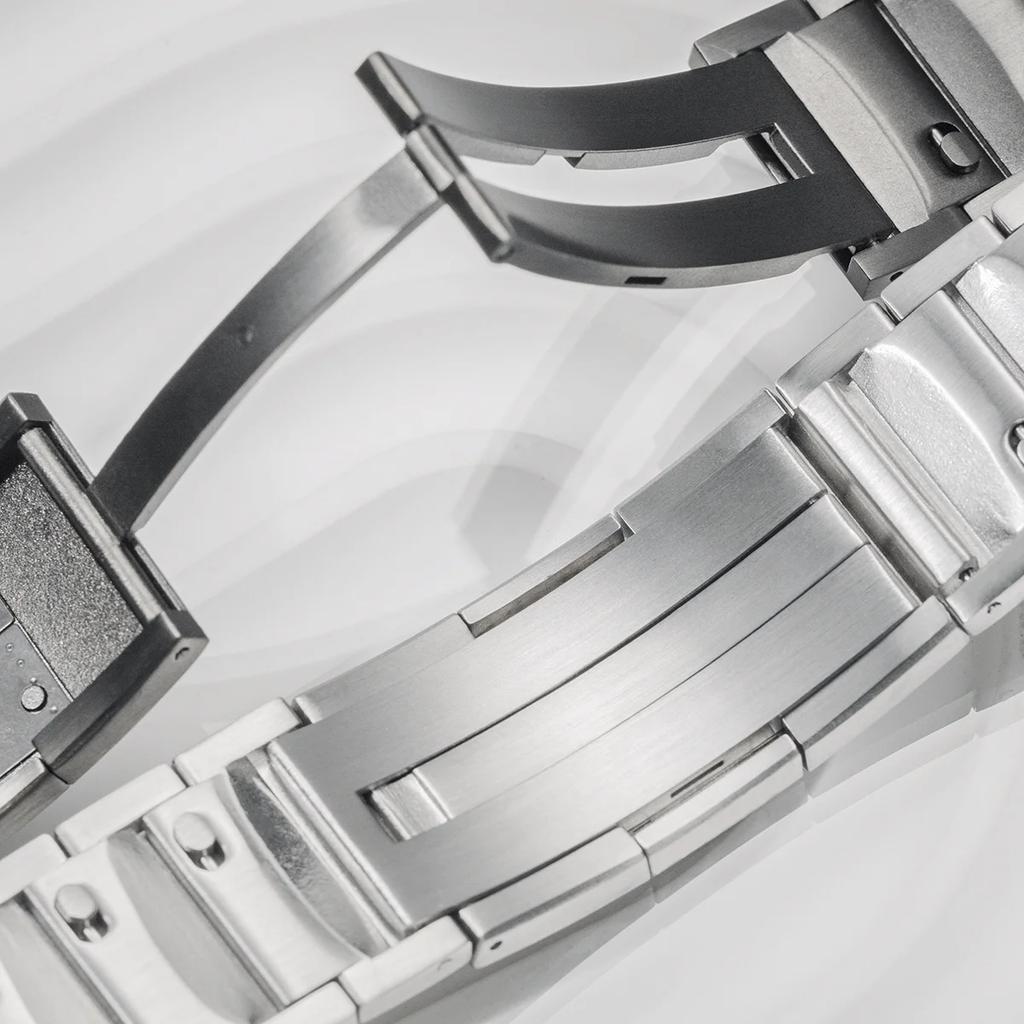 Stainless Steel Band For Apple Watch Ultra 2 49mm 10 46mm 9 8 7 SE 6 Man Strap for iWatch 45mm 41 42 44mm Metal Bracelet Correas