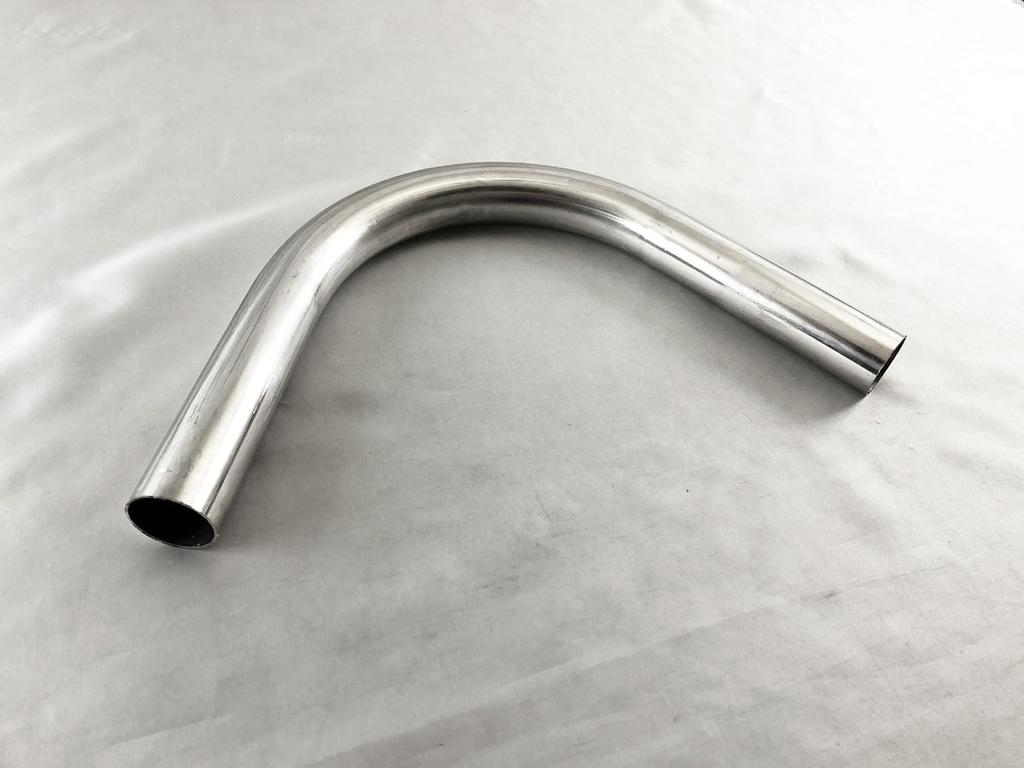 BRIGHTZ Stainless Steel Bent 4 Pieces 35mm 35 120° Pipe, 1.2mm Thick, [CUR-PIPE-031-4PC] Diameter, 35, 120°