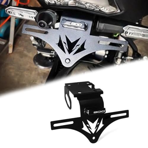 For Z900 Z900 2025 Model Accessories License Plate Frame Motorcycle Short Tail License Plate Bracket License Plate Frame Tail Organizer [Parallel Impo