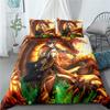 Genshin Impact Bedding Set Game Print Duvet Cover Quilt Soft Duvet Cover Sets Home Textile Queen King Size Girl Kids Room Decor