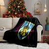 Burnley Football Club Throws Blanket Flannel Blankets Plush for Couch Bed Gifts for Men Women Travel picnic blanket Christmas fan gifts