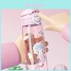 Tasse à paille double Sanrio Kuromi Durable pour Filles et Enfants