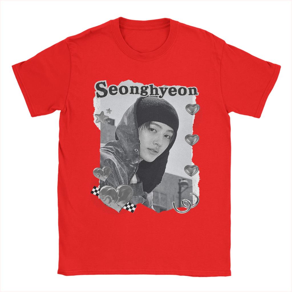 CORTIS Seonghyeon Kpop T-Shirts Herren Damen Lustiges 100% Baumwolle T-Shirt Rundhals Kurzarm T-Shirts Sommerkleidung