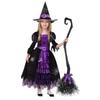 Game Themed Girl Witch Costume Set With Mesh Fabric For Childrens Cosplay Fun